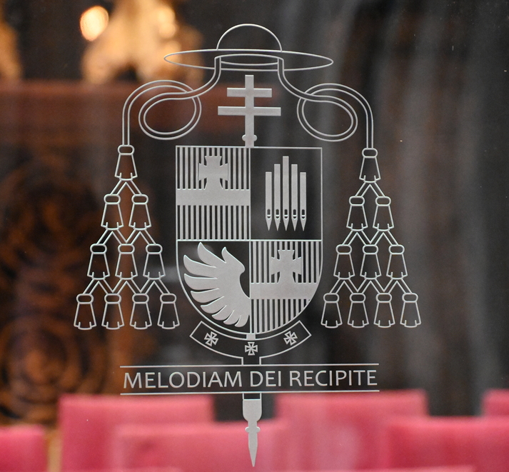 Das Wappen von Erzbischof Josef Grünwidl