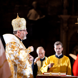 byzantinisches Pontifikalamt Stephansdom