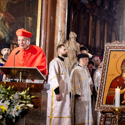 byzantinisches Pontifikalamt Stephansdom